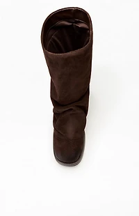 Steve Madden Women's Suede Benton Cuffed Boots