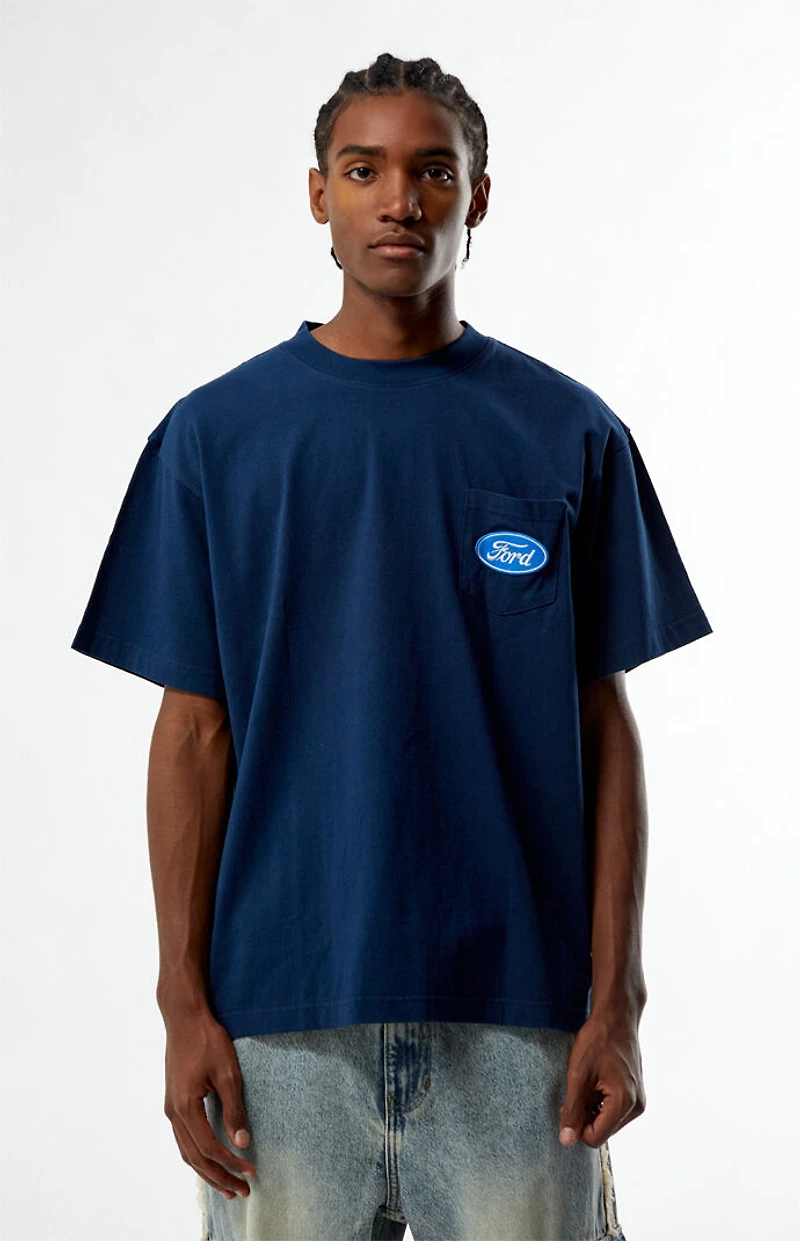 Ford Built Tough Patch Pocket T-Shirt