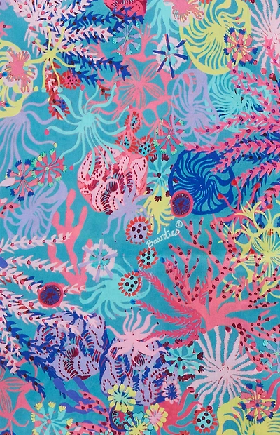 Boardies Coral Camp Shirt