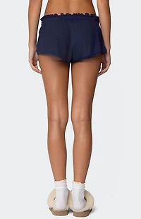 Edikted Dream Waffle Shorts