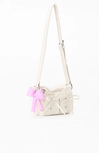 Pacsun Pink Bow Knotted Crossbody Bag