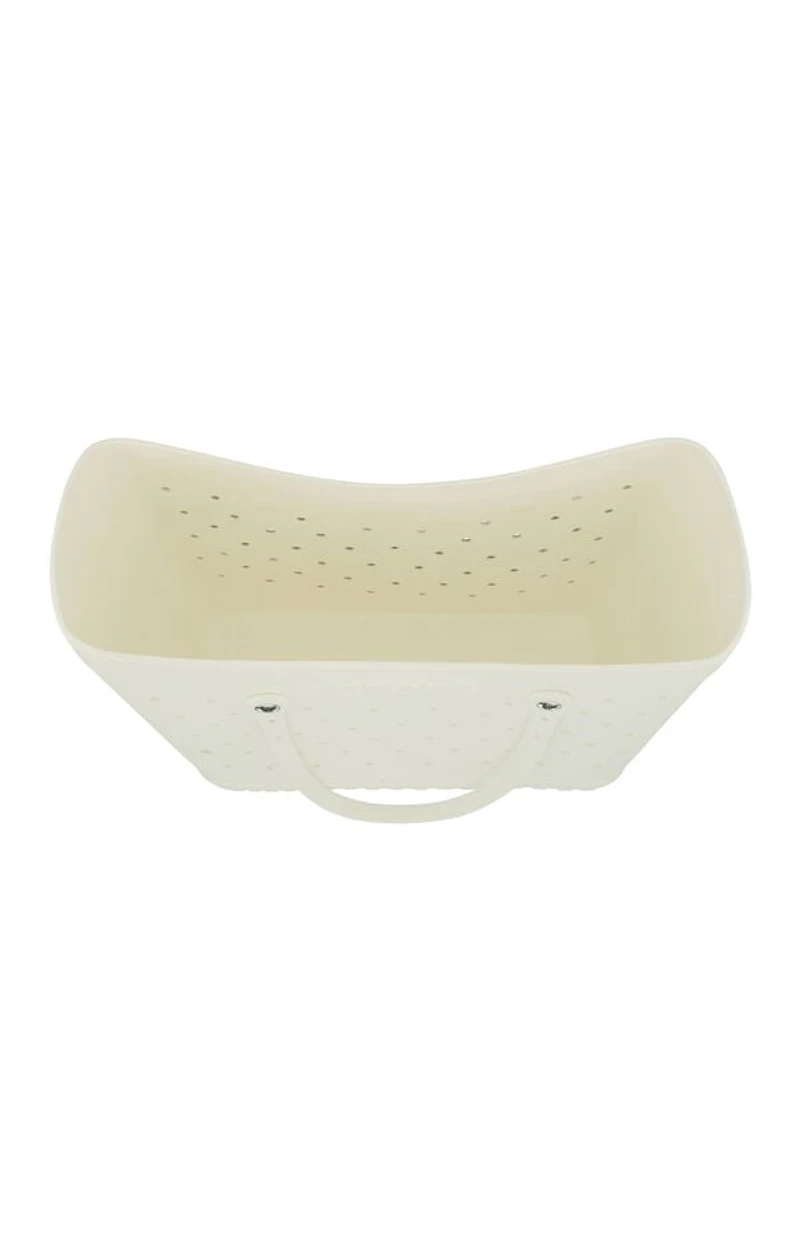 Crocs White Large Classic Tote Bag