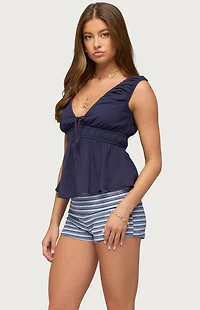 Edikted Bertha Babydoll Top