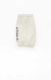 Pacsun Floral Seersucker 4.5" Swim Trunks