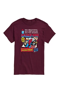 Hybrid Apparel Marvel Spider-Man Sensational Comic T-Shirt