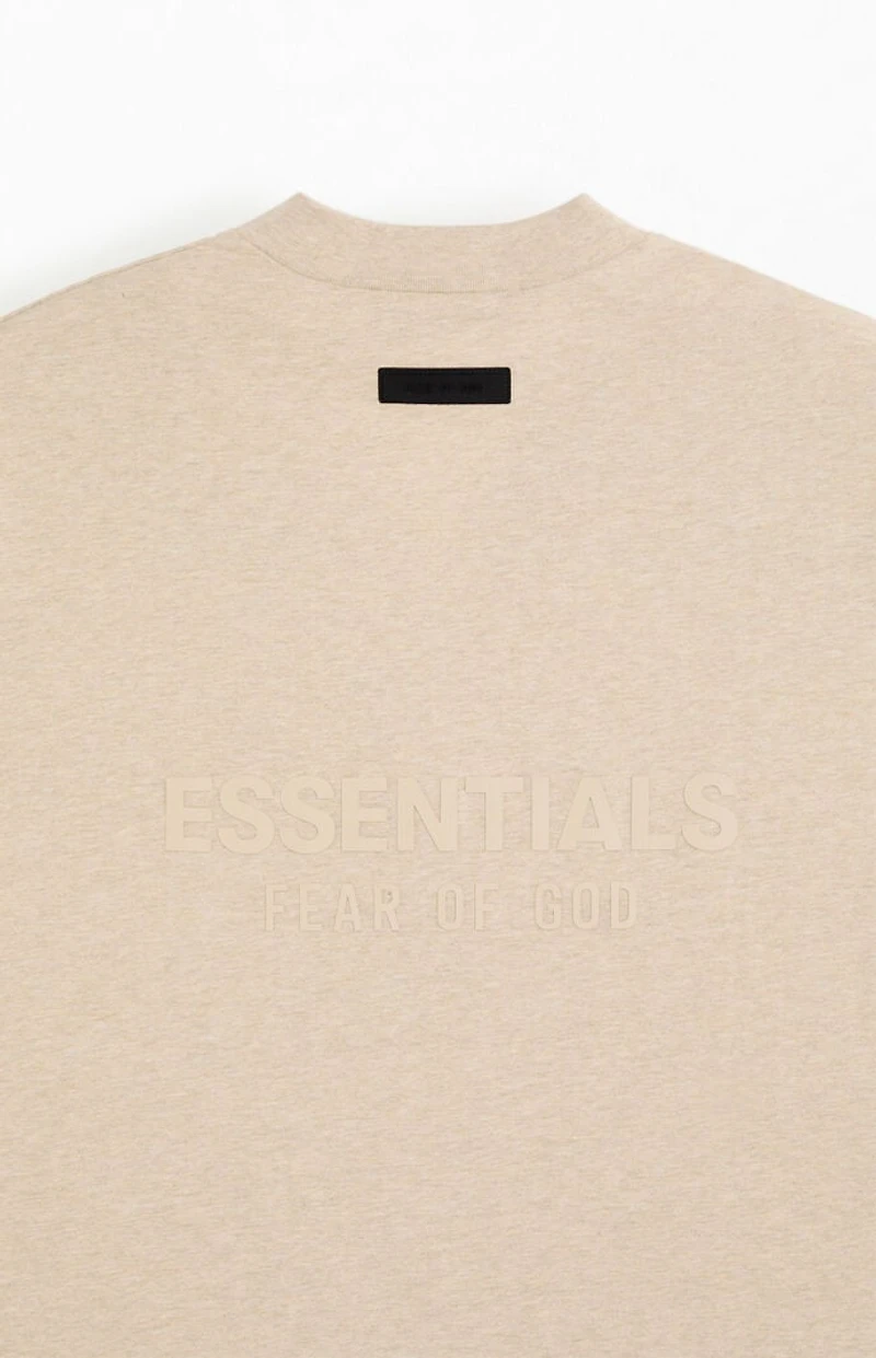 Fear of God ESSENTIALS Gold Heather V-Neck T-Shirt