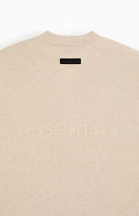 Fear of God ESSENTIALS Gold Heather V-Neck T-Shirt