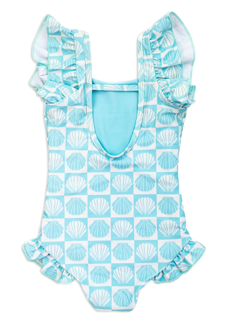Boardies Kids Ilfracombe Ruffles One Piece Swimsuit