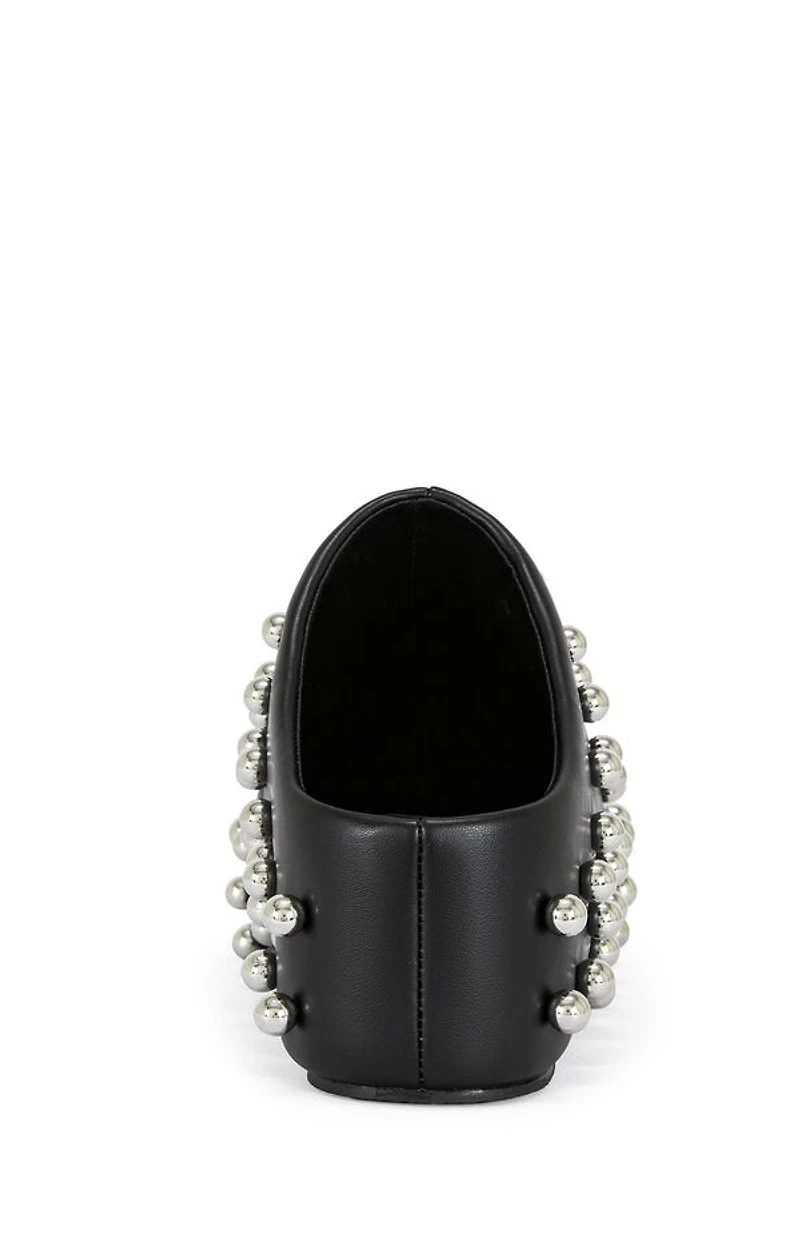 AZALEA WANG Women's Darwinstud Faux Leather Mules