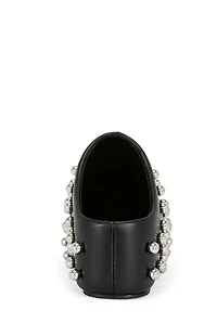 AZALEA WANG Women's Darwinstud Faux Leather Mules