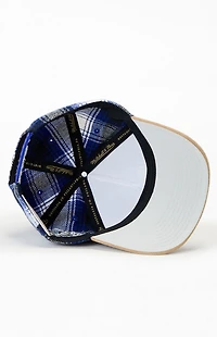 Mitchell & Ness MLB Plaid LA Dodgers 100th Anniversary Pro Snapback Hat