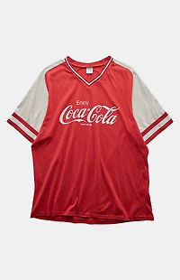PS VINTAGE '90s Enjoy Coke V-neck Graphic T-Shirt