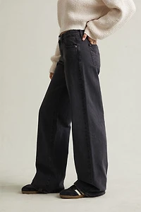Pacsun Casey Low Rise Baggy Jeans Washed Black