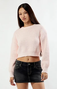 LA Hearts Snug Waffle Knit Sweater