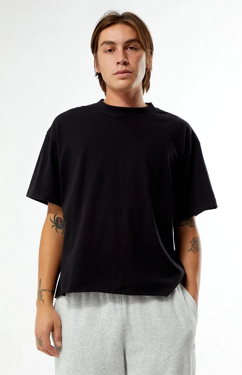 Pacsun Black Premium Cropped T-Shirt