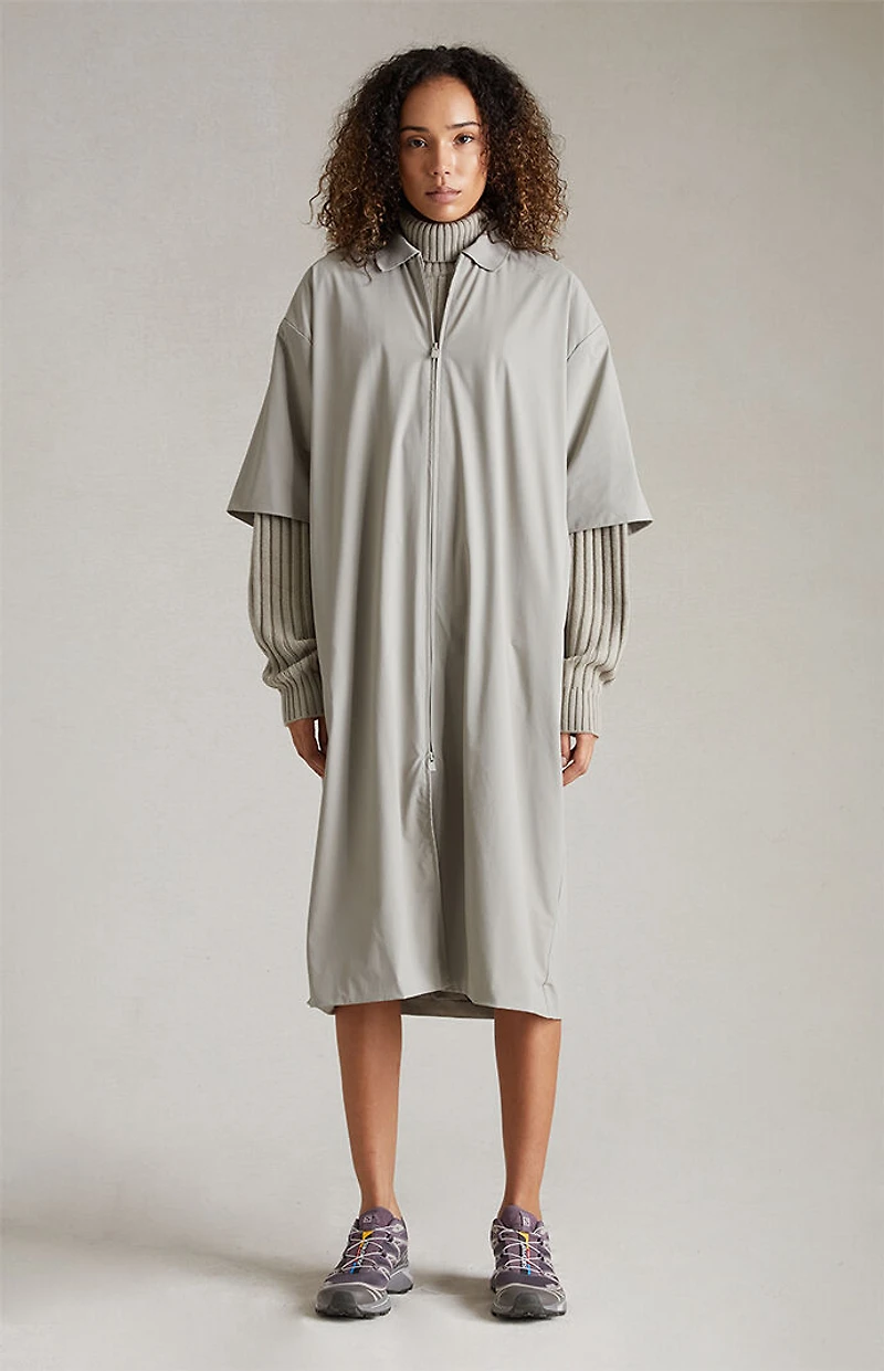 Fear of God ESSENTIALS Women's Seal Full Zip Polo Dress