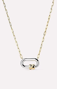 Ana Luisa Cyrus Silver Pendant Necklace