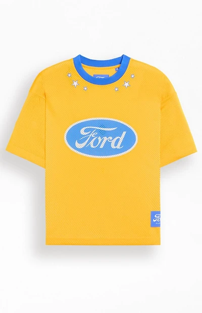 FORD Logo And Stars Mesh Jersey