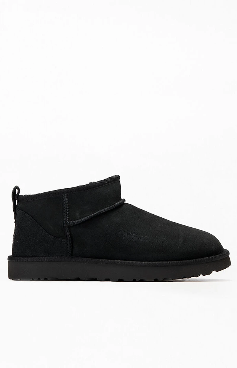 UGG Women's Black Classic Ultra Mini Boots