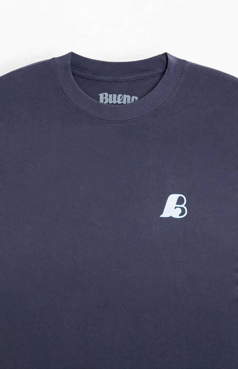 Bueno Bendiga Futbol Blue T-Shirt