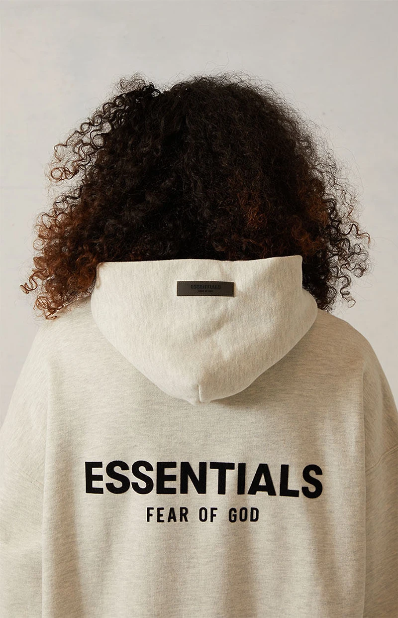 Fear of God ESSENTIALS Light Oatmeal Hoodie