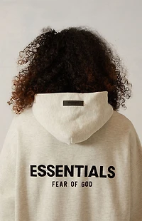 Fear of God ESSENTIALS Light Oatmeal Hoodie
