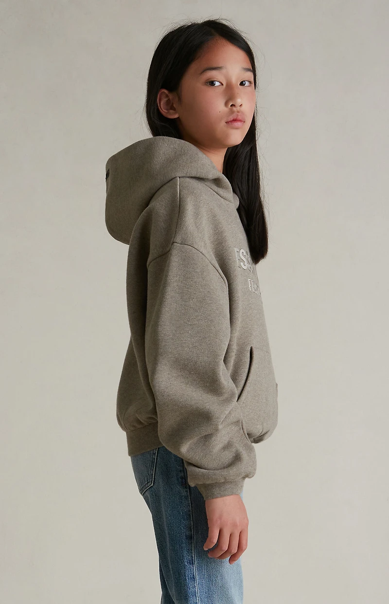 Fear of God ESSENTIALS Kids Homestead Heather Fleece Hoodie