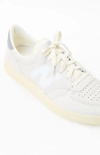 New Balance White T500 Sneakers
