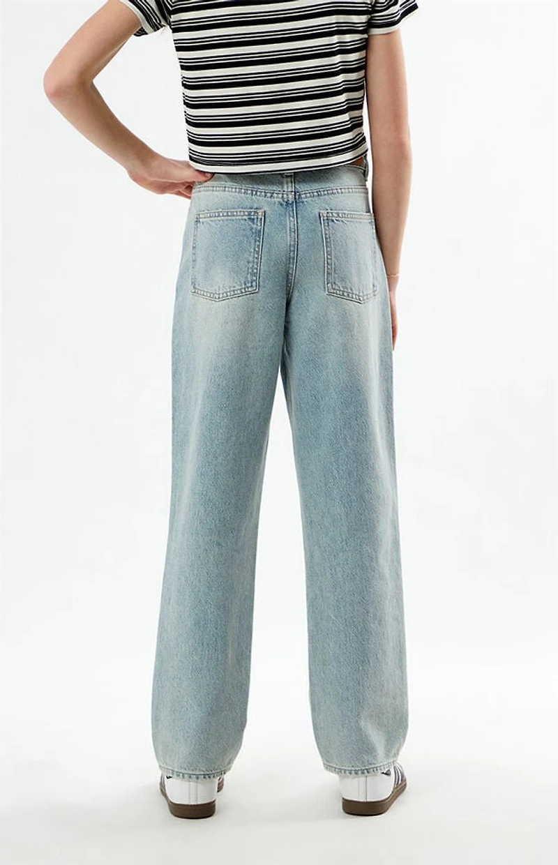 Pacsun Kids Light Indigo '90s Straight Jeans
