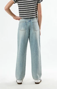 Pacsun Kids Light Indigo '90s Straight Jeans