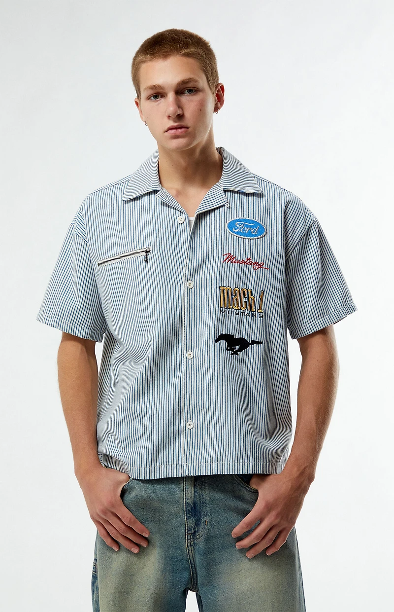 FORD Button Down Work Shirt