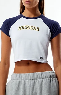 HYPE & VICE Michigan Wolverines Homerun Baby T-Shirt