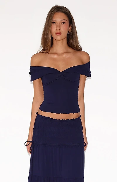 Tiger Mist Denali Off The Shoulder Top