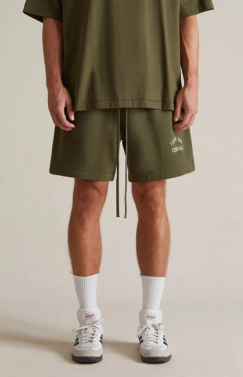 Fear of God ESSENTIALS Military Fleece Soccer Sweat Shorts