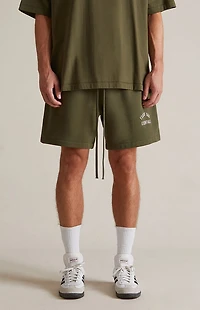 Fear of God ESSENTIALS Military Fleece Soccer Sweat Shorts