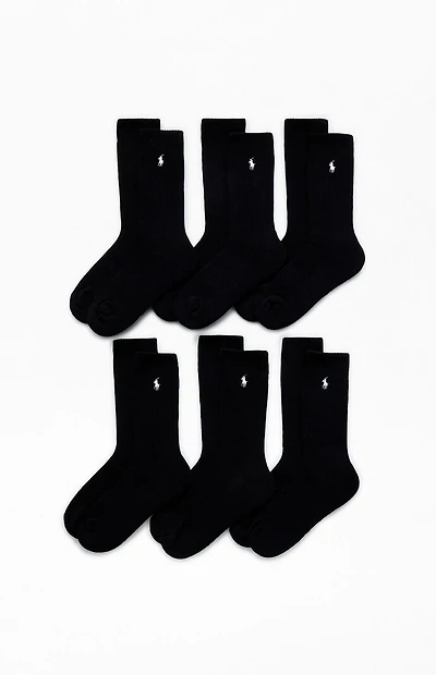 Polo Ralph Lauren 6 Pack Casual Crew Socks