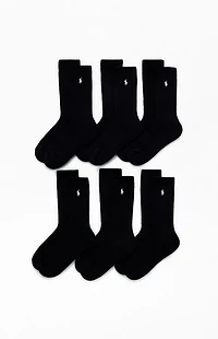 Polo Ralph Lauren 6 Pack Casual Crew Socks