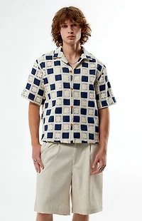 FIELD OF STUDY by Pacsun Checkered Yucca Camp Shirt