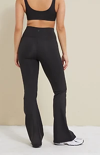 PAC 1980 WHISPER Active Black Franchise Flare Yoga Pants