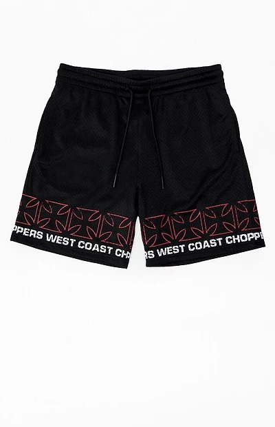 West Coast Choppers Wrapped Mesh Shorts