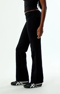 Pacsun Sutton Fold-Over Flare Pants