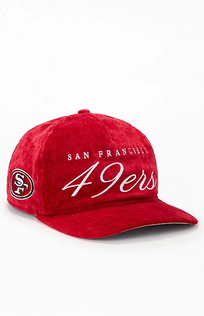 New Era San Francisco 49ers Team Script 19TWENTY Snapback Hat