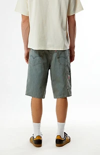 Levi's Striped 568 Loose Fit Denim Carpenter Shorts