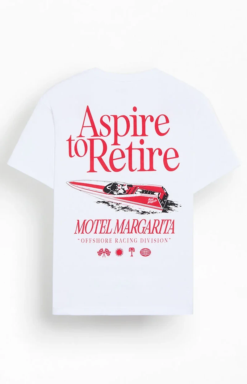 Motel Margarita Aspire to Retire Racing Division T-Shirt