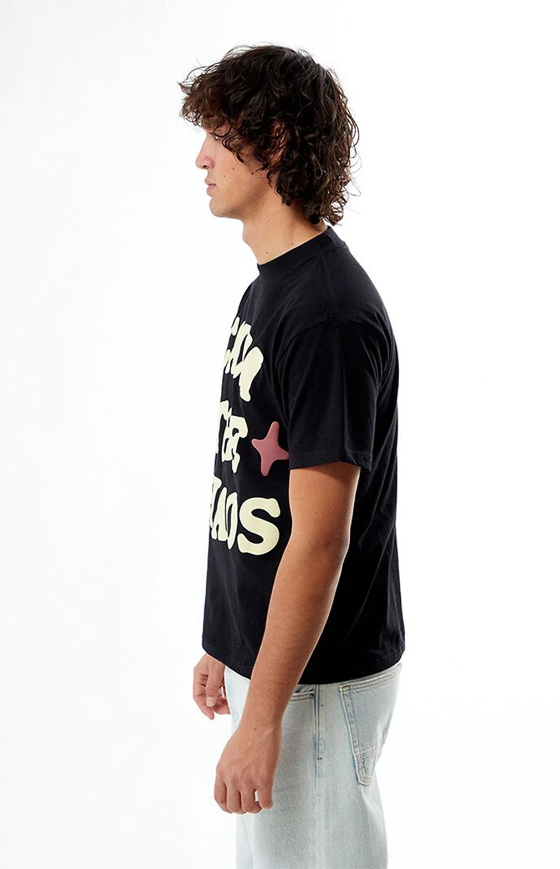 Pacsun Calm The Chaos Boxy Puff Graphic T-Shirt
