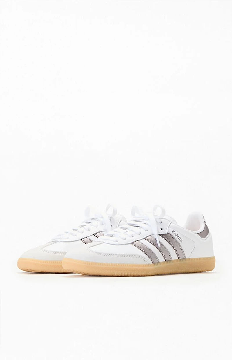 adidas Women's White Samba OG Sneakers
