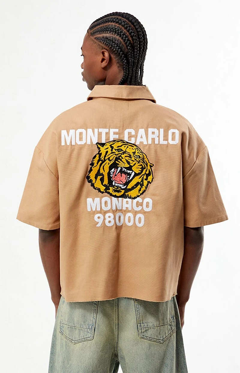 Pacsun Monte Carlo Quarter Zip Shirt
