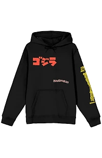 Godzilla Classic Kanji Poster Hoodie