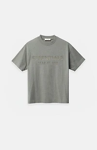 Fear of God ESSENTIALS Kids Concrete Heather Classic Crew Neck T-Shirt