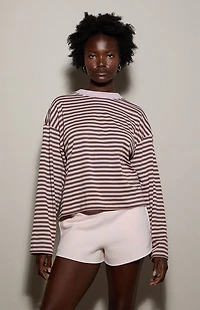 Pacsun Pink Ultra Soft Fleece Classic Sweat Shorts